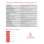 Preview for 2 page of FireBoard FBX11 Manual Booklet