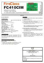 FireClass FC410CIM Leaflet предпросмотр