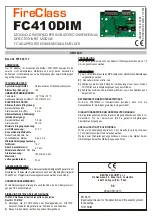 FireClass FC410DIM Leaflet preview