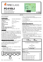 FireClass FC410LI Installation preview