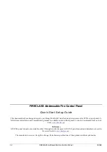 Preview for 12 page of FireClass FC501-H Quick Start Setup Manual