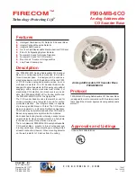 Preview for 1 page of Firecom F900-MB-6CO Quick Start Manual