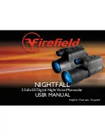 Preview for 1 page of Firefield NIGHTFALL User Manual