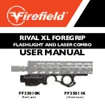 Предварительный просмотр 1 страницы Firefield RIVAL XL FOREGRIP FF35010K User Manual