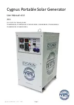 Preview for 1 page of Firefly Cygnus CYG2400/1380/24 User Manual