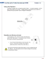 Предварительный просмотр 13 страницы Firefly DE300 User Manual