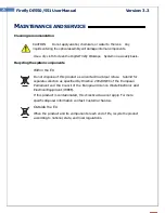 Preview for 25 page of Firefly DE550 User Manual