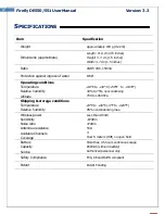 Preview for 27 page of Firefly DE550 User Manual