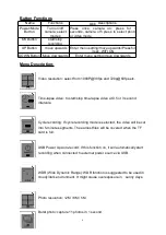 Предварительный просмотр 6 страницы Firefly DVR603 Manual