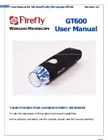 Предварительный просмотр 1 страницы Firefly GT600 User Manual