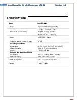 Preview for 19 page of Firefly GT830 User Manual