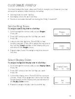 Preview for 17 page of Firefly Wireless Telephone User Manual