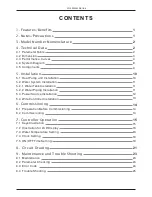 Preview for 2 page of Firefly YASBP-25HL User Manual, Installation & Operation