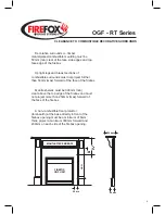 Preview for 5 page of Firefox OGF - 2.7/RT Installation & Operating Instructions Manual