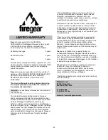 Preview for 22 page of Firegear AF-1100 VALVE SERIES Installation And Operation Instructions Manual