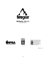 Preview for 20 page of Firegear B360EXSSA11-N Installation And Operation Instructions Manual