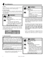 Preview for 8 page of Firegear Charlotte Blaze Owner'S Manual