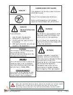 Preview for 2 page of Firegear DBS-12 Installation And Operating Instructions Manual