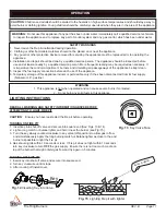 Preview for 11 page of Firegear FG-FR-12SS Installation And Operating Instructions Manual