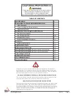 Preview for 3 page of Firegear FG-FR-12SSK Installation And Operating Instructions Manual