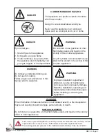 Preview for 2 page of Firegear FG-H-2406SS Installation And Operating Instructions Manual