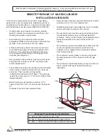 Preview for 4 page of Firegear FPB-1212MSI/N Installation And Operating Instructions Manual