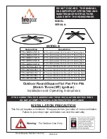 Firegear FPB-25SFBS22MT-N Installation And Operating Instructions Manual preview