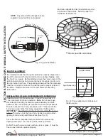 Предварительный просмотр 12 страницы Firegear FPB-G34DBSMT-N Installation And Operating Instructions Manual