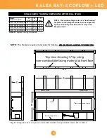 Preview for 4 page of Firegear Kalea Bay 0FP-6QLEC0-NLED Installation And Operating Instructions Manual