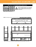 Preview for 6 page of Firegear Kalea Bay 0FP-6QLEC0-NLED Installation And Operating Instructions Manual