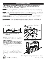 Preview for 6 page of Firegear Kalea Bay  OFP-60LECO-N Installation And Operating Instructions Manual