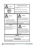 Preview for 2 page of Firegear LOF-30LHTMSI-N Installation And Operating Instructions Manual