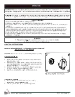 Preview for 10 page of Firegear LOF-30LHTMSI-N Installation And Operating Instructions Manual