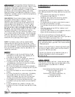 Preview for 3 page of Firegear OFP-L36TFS-N Installation And Operating Instructions Manual