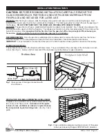 Preview for 6 page of Firegear OFP-L36TFS-N Installation And Operating Instructions Manual