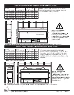 Preview for 11 page of Firegear OFP-L36TFS-N Installation And Operating Instructions Manual