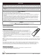 Preview for 23 page of Firegear OFP-L36TFS-N Installation And Operating Instructions Manual