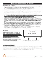 Preview for 7 page of Firegear SAN1-30LHAWS-N Series Installation And Operating Instructions Manual