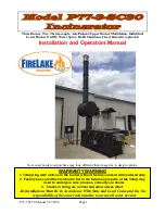 FireLake P77-3-SC30 Installation And Operator'S Manual preview