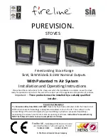 Fireline PUREVISION Installation And Operating Instructions Manual preview