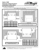 Preview for 3 page of FireMagic 1600 Installation Instructions Manual