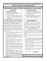 Preview for 2 page of FireMagic 3279 Series Installation Instructions And Owner'S Manual