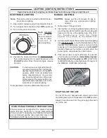 Preview for 21 page of FireMagic A430i Installation And Owner'S Manual