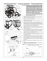 Preview for 25 page of FireMagic A430i Installation And Owner'S Manual