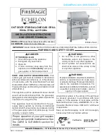 Preview for 1 page of FireMagic E1060s Installation Instructions And Owner'S Manua