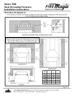 Preview for 3 page of FireMagic Series 1000 Installation Instructions Manual