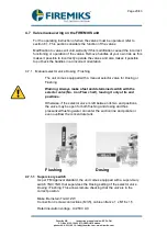 Предварительный просмотр 20 страницы Firemiks 1200-3-PP-F-ALU-FM Instruction Manual