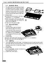 Предварительный просмотр 8 страницы Firenzi FCA 550 Instruction Booklet