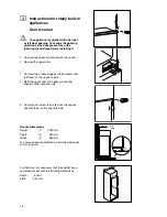 Предварительный просмотр 16 страницы Firenzi FCB 285 Instruction Booklet