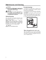 Предварительный просмотр 8 страницы Firenzi FFR 100 Instruction Booklet